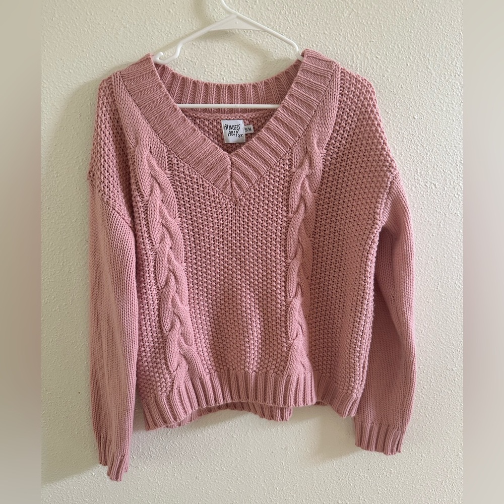 princess polly sweater, too cute! No problems & work once